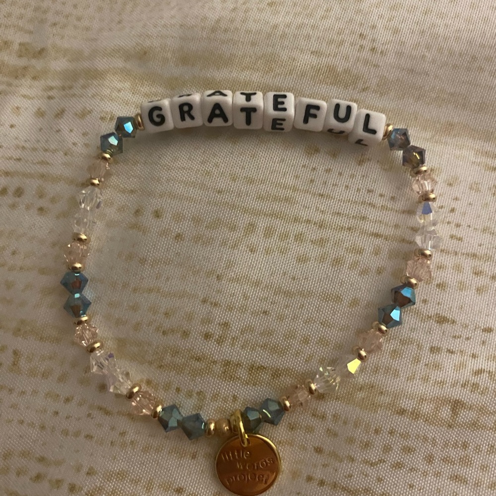 GRATEFUL Little Words Project bracelet brand new